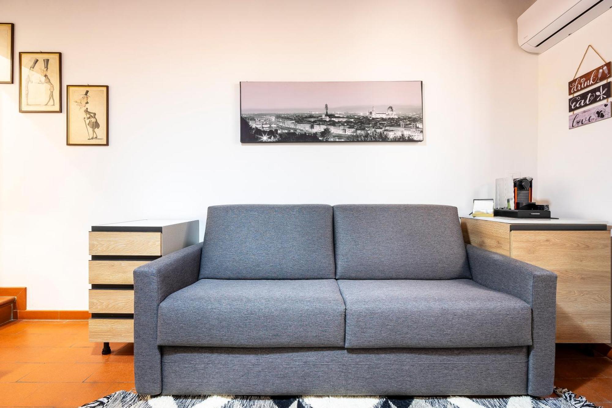 Flat Moon Over Florence, Terrace, Free Parking, Glutenfree Area *