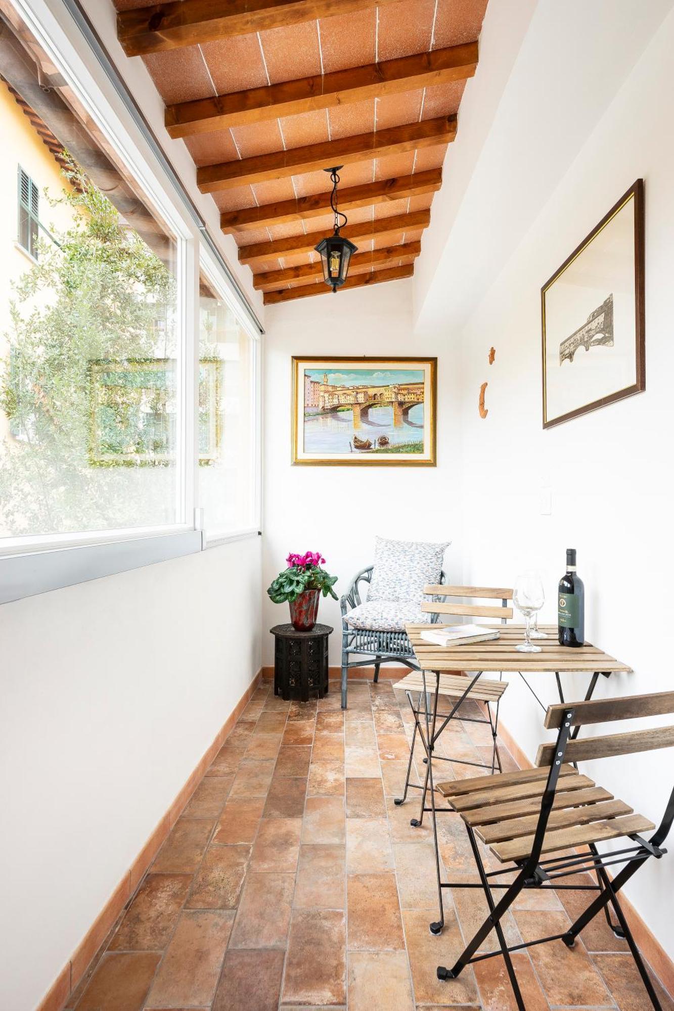 Flat Moon Over Florence, Terrace, Free Parking, Glutenfree Area
